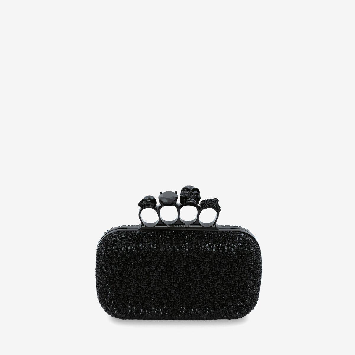 ALEXANDER MCQUEEN - Knuckle Clutch With Chain - Item 6762561BLDA1000